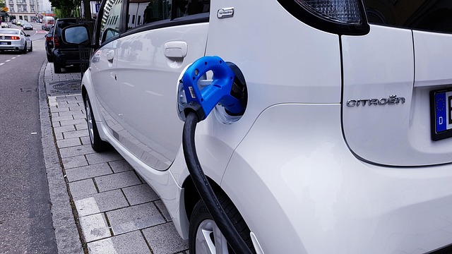 Electric vehicle charging, highlighting Rev Ride's commitment to modern and eco-friendly options.